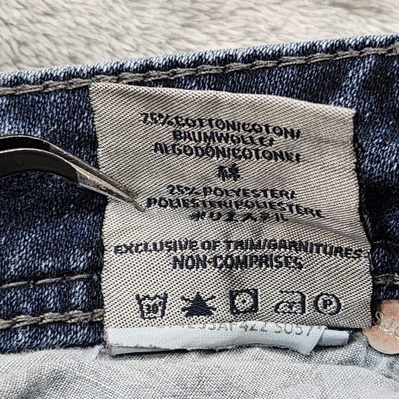 Silver Jeans Womens W25/L33.5* Blue Tuesday 16 1/2" Low Rise Bootcut Stretch - Picture 12 of 16